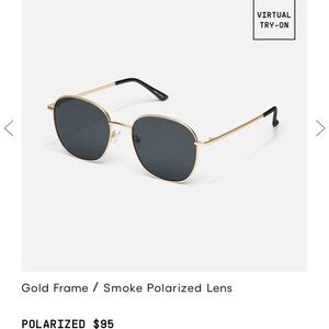 Quay jezabell polarized oversized sunglasses